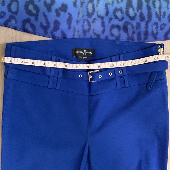 GUESS BY MARCIANO cobalt blue Leppard outfit - Picture 13 of 14